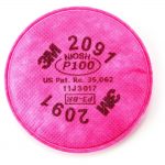 3M 2091 P100 Filter