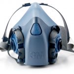 3M 7502 Half Face Respirator_Silicon